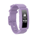 For Fitbit Inspire HR / Ace 2 Silicone Smart Watch Watch Band(Light Purple)