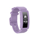 For Fitbit Inspire HR / Ace 2 Silicone Smart Watch Watch Band(Light Purple)