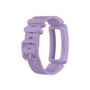 For Fitbit Inspire HR / Ace 2 Silicone Smart Watch Watch Band(Light Purple)