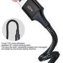 Baseus CAJS000001 Rapid Series 3.5A USB to 8 Pin + USB-C / Type-C + Micro USB Data Cable, Cable Length: 1.2cm(Black)
