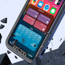 Skin Feel 360 Degrees Full Package PC + TPU Combination Phone Case For iPhone 12 Pro Max(Black)