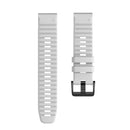 For Garmin Fenix 6 22mm Silicone Smart Watch Watch Band(White)