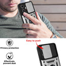 For Xiaomi Mi 11T / 11T Pro Sliding Camera Cover Design TPU+PC Protective Case(Silver)