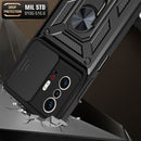 For Xiaomi Mi 11T / 11T Pro Sliding Camera Cover Design TPU+PC Protective Case(Black)