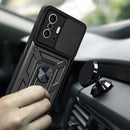 For Xiaomi Mi 11T / 11T Pro Sliding Camera Cover Design TPU+PC Protective Case(Black)