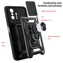 For Xiaomi Mi 11T / 11T Pro Sliding Camera Cover Design TPU+PC Protective Case(Black)