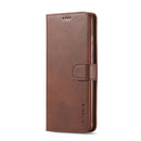 For Xiaomi Mi 11T / 11T Pro LC.IMEEKE Calf Texture Horizontal Flip Phone Leather Case with Holder & Card Slots & Wallet(Brown)