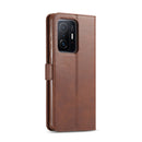 For Xiaomi Mi 11T / 11T Pro LC.IMEEKE Calf Texture Horizontal Flip Phone Leather Case with Holder & Card Slots & Wallet(Brown)