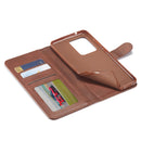 For Xiaomi Mi 11T / 11T Pro LC.IMEEKE Calf Texture Horizontal Flip Phone Leather Case with Holder & Card Slots & Wallet(Brown)