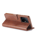 For Xiaomi Mi 11T / 11T Pro LC.IMEEKE Calf Texture Horizontal Flip Phone Leather Case with Holder & Card Slots & Wallet(Yellow)