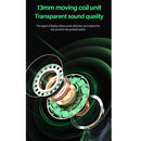 Lenovo XT82 Bluetooth 5.1 Mirror Display Gaming Wireless Bluetooth Earphone(White)