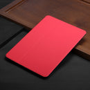 For iPad Air 2019/Pro 10.5 2019/10.2 2019&2020 Dual-Folding Horizontal Flip Tablet Leather Case with Holder & Sleep / Wake-up Function(Red)