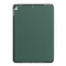 For iPad Air 2019/Pro 10.5 2019/10.2 2019&2020 Dual-Folding Horizontal Flip Tablet Leather Case with Holder & Sleep / Wake-up Function(Dark Green)