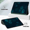 For iPad Air 2019/Pro 10.5 2019/10.2 2019&2020 Dual-Folding Horizontal Flip Tablet Leather Case with Holder & Sleep / Wake-up Function(Dark Green)