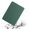 For iPad Air 2019/Pro 10.5 2019/10.2 2019&2020 Dual-Folding Horizontal Flip Tablet Leather Case with Holder & Sleep / Wake-up Function(Dark Green)
