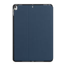 For iPad Air 2019/Pro 10.5 2019/10.2 2019&2020 Dual-Folding Horizontal Flip Tablet Leather Case with Holder & Sleep / Wake-up Function(Royal Blue)