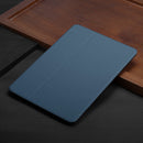 For Samsung Galaxy Tab A7 10.4 T500 Dual-Folding Horizontal Flip Tablet Leather Case with Holder & Sleep / Wake-up Function(Royal Blue)
