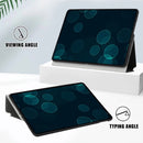 For Huawei MediaPad M5 Lite 10.1 Dual-Folding Horizontal Flip Tablet Leather Case with Holder & Sleep / Wake-up Function(Grey)