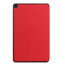 For Huawei MatePad T10 / T10s Dual-Folding Horizontal Flip Tablet Leather Case with Holder(Red)