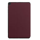For Huawei MatePad T10 / T10s Dual-Folding Horizontal Flip Tablet Leather Case with Holder(Wine Red)
