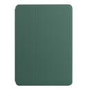 For Huawei MediaPad T5 10 Dual-Folding Horizontal Flip Tablet Leather Case with Holder(Dark Green)