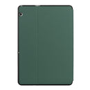 For Huawei MediaPad T5 10 Dual-Folding Horizontal Flip Tablet Leather Case with Holder(Dark Green)