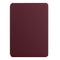 For Huawei MediaPad T5 10 Dual-Folding Horizontal Flip Tablet Leather Case with Holder(Wine Red)