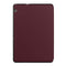 For Huawei MediaPad T5 10 Dual-Folding Horizontal Flip Tablet Leather Case with Holder(Wine Red)