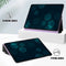 For Huawei MediaPad T5 10 Dual-Folding Horizontal Flip Tablet Leather Case with Holder(Light Purple)