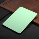 For Huawei MediaPad T5 10 Dual-Folding Horizontal Flip Tablet Leather Case with Holder(Mint Green)