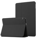 For Huawei MediaPad T5 10 Dual-Folding Horizontal Flip Tablet Leather Case with Holder(Black)