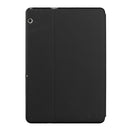 For Huawei MediaPad T5 10 Dual-Folding Horizontal Flip Tablet Leather Case with Holder(Black)