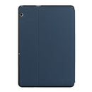 For Huawei MediaPad T5 10 Dual-Folding Horizontal Flip Tablet Leather Case with Holder(Royal Blue)