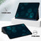 For Huawei MediaPad T5 10 Dual-Folding Horizontal Flip Tablet Leather Case with Holder(Royal Blue)