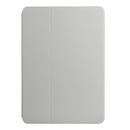 For Huawei MediaPad T5 10 Dual-Folding Horizontal Flip Tablet Leather Case with Holder(Grey)