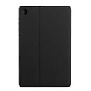 For Lenovo Tab M10 Plus TB-X606F/X606X Dual-Folding Horizontal Flip Tablet Leather Case with Holder(Black)