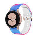 For Samsung Galaxy Watch4 / Watch4 Classic Silicone Printing Watch Band(Tie Dye)
