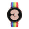 For Samsung Galaxy Watch4 / Watch4 Classic Silicone Printing Watch Band(Rainbow)