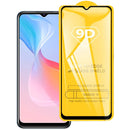 For vivo Y21 / Y21t / Y10 t1 / Y01 / Y21e / Y10 / Y33s 5G / Y21G / Y33e / iQOO U5e 5G / Y30 5G 9D Full Glue Full Screen Tempered Glass Film