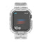 Glacier Transparent TPU Integrated Watch Band Watch Band For Apple Watch Series 7 41mm(Transparent)