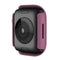 Shockproof TPU Protective Case For Apple Watch Series 7 41mm(Wine Red)