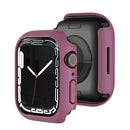 Shockproof TPU Protective Case For Apple Watch Series 7 41mm(Wine Red)
