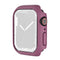 Shockproof TPU Protective Case For Apple Watch Series 7 41mm(Wine Red)