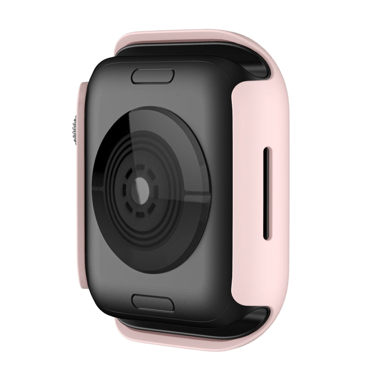 Shockproof TPU Protective Case For Apple Watch Series 7 41mm(Pink)
