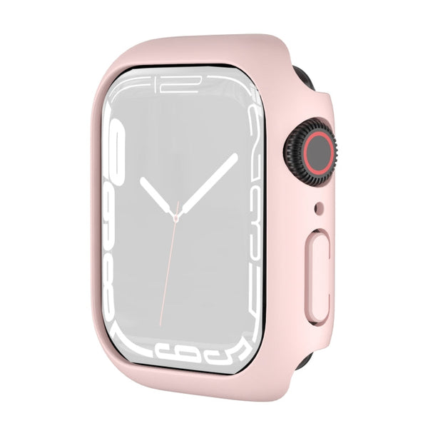 Shockproof TPU Protective Case For Apple Watch Series 7 41mm(Pink)