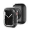 Shockproof TPU Protective Case For Apple Watch Series 7 41mm(Transparent)