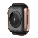 Shockproof TPU Protective Case For Apple Watch Series 7 41mm(Rose Gold)