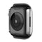 Shockproof TPU Protective Case For Apple Watch Series 7 41mm(Silver)
