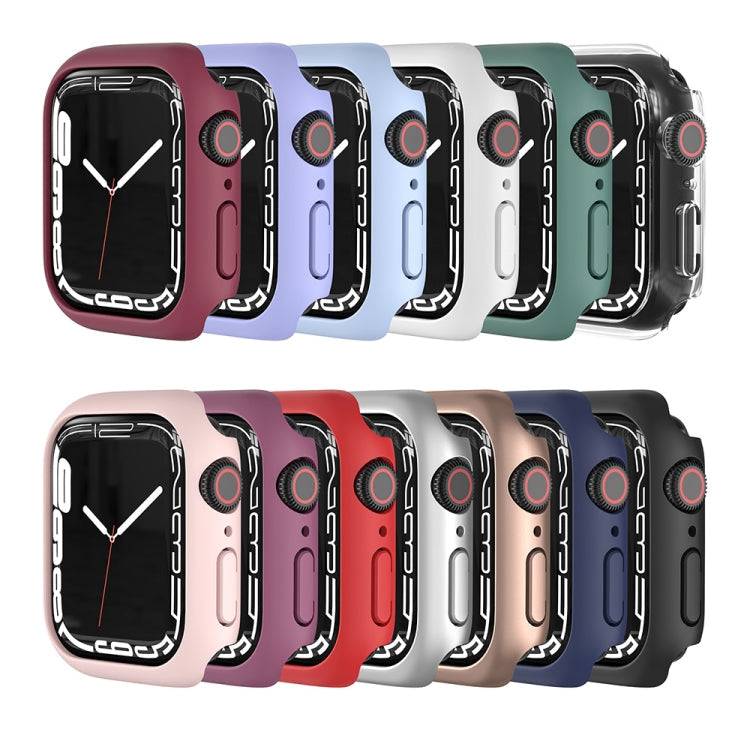 Shockproof TPU Protective Case For Apple Watch Series 7 41mm(Light Blue)