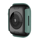 Shockproof TPU Protective Case For Apple Watch Series 7 45mm(Lake Green)